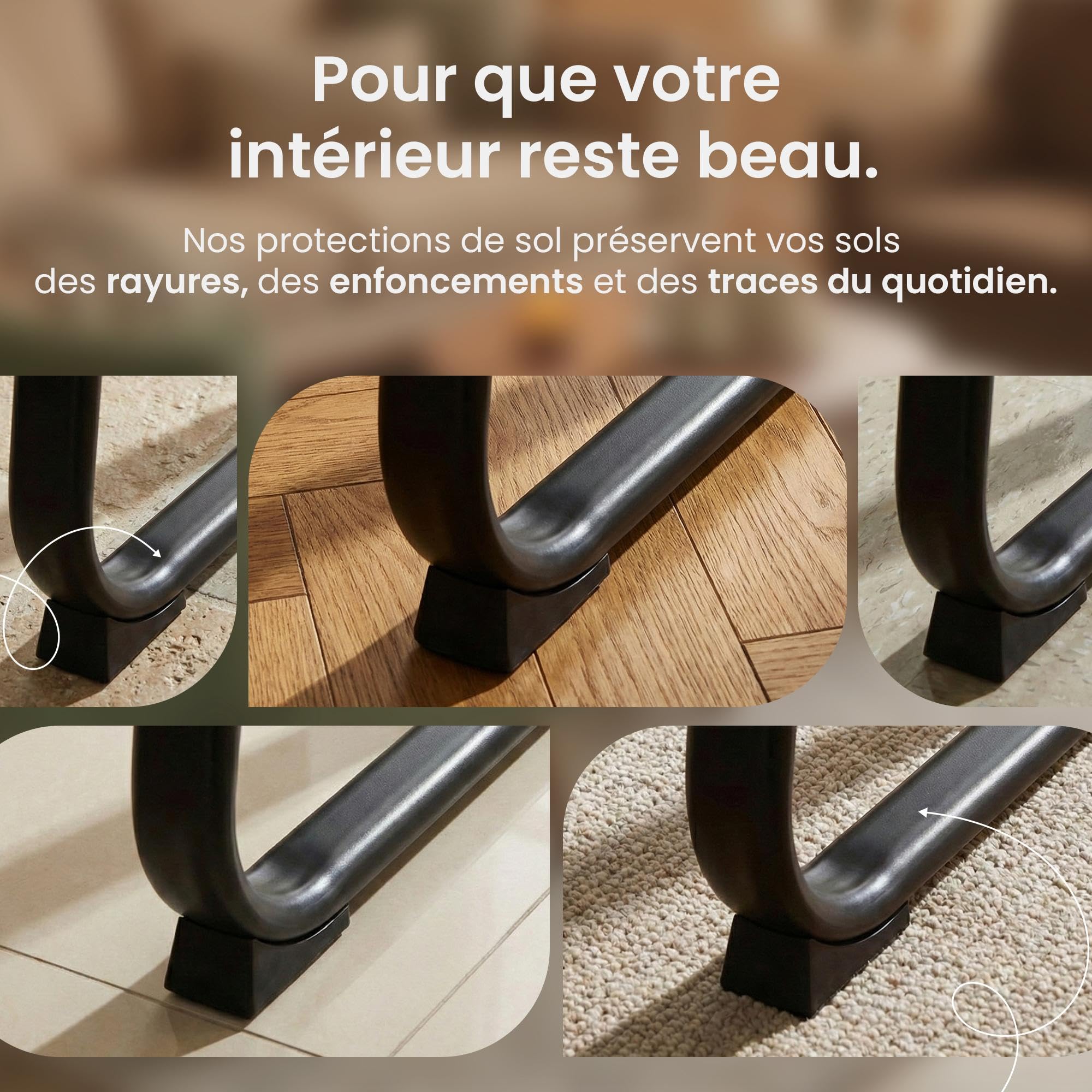 CLP Chaise avec Accoudoirs Canada B Rembourrée, Visiteur & Conférence, Tissu, Piétement Métal Noir Mat, Salle d'Attente, Couleur:Gris Clair