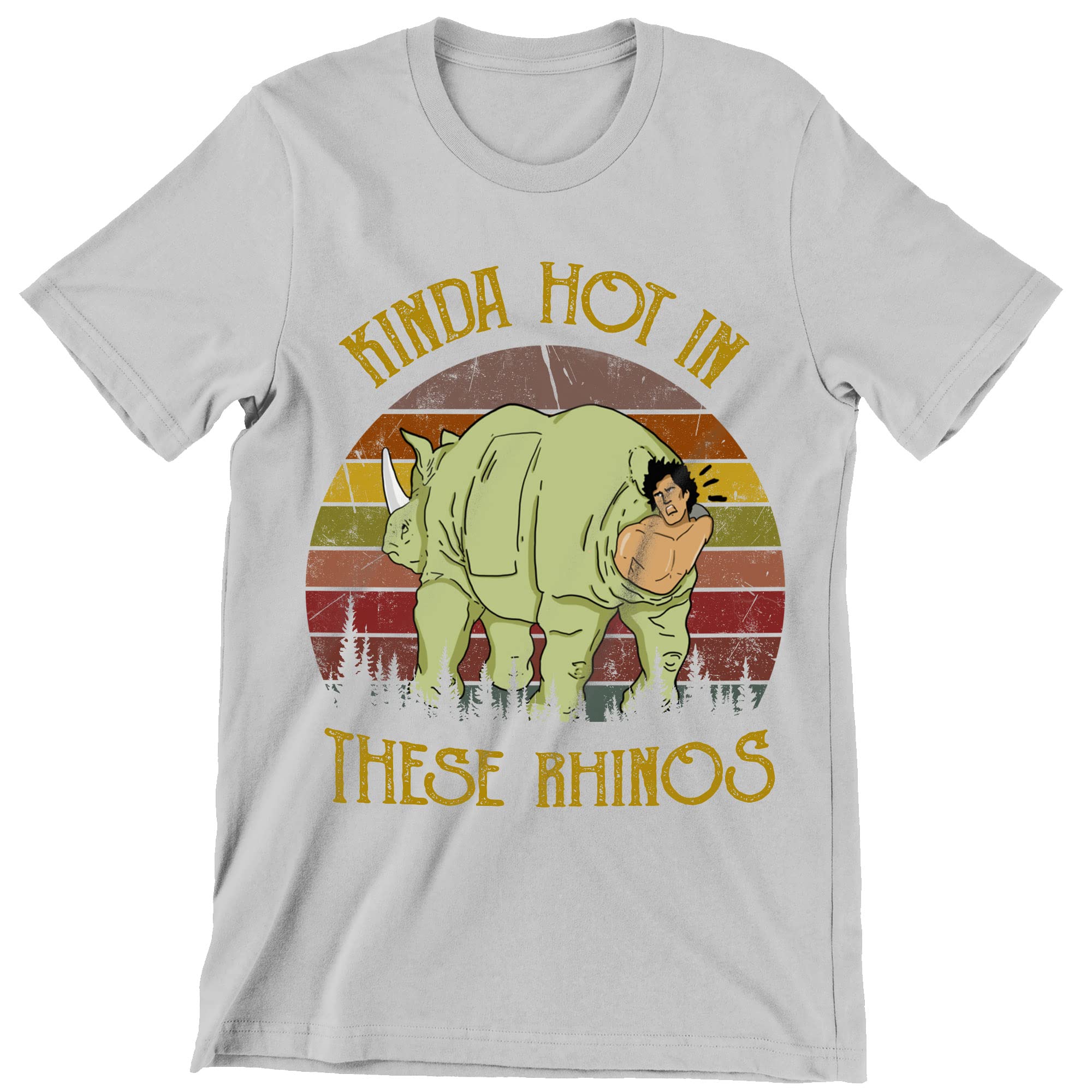 Ace Ventura When Nature Calls Kinda Hot in These Rhinos Vintage Custom Shirt