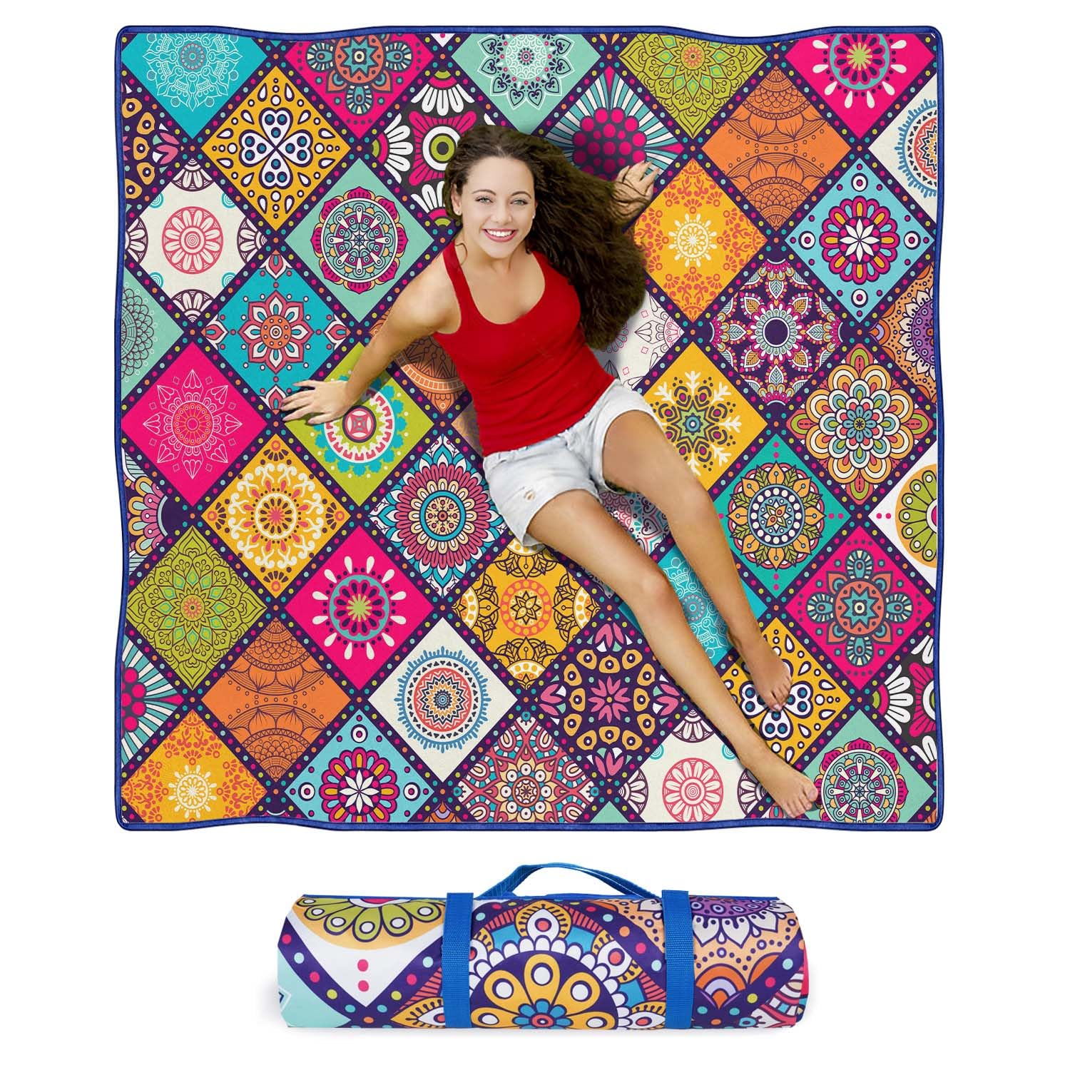 Leaf Blanket Picnic Blanket|Beach Mat|Picnic Blanket For Indoor And Outdoor Beach Picnic Blanket