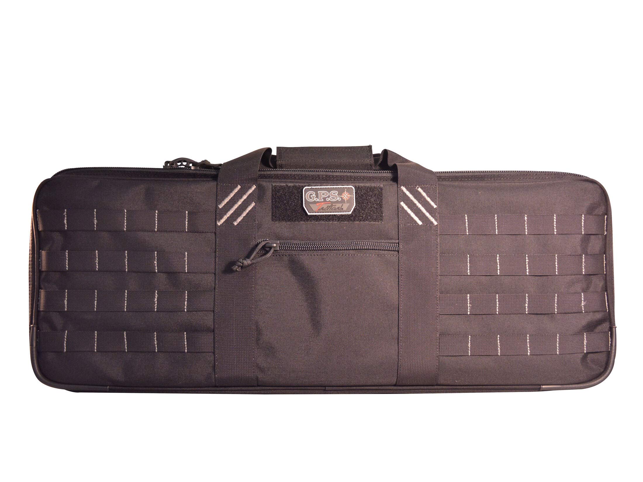 G.P.S. Tactical Hardsided Special Weapon Case, Secure Durable Waterproof Stain-Resistant Gun, Ammo & Shooting Accessories Storage Range Bag with MOLLE Webbing System, 34" & 28" Length Options