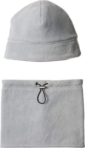 Tienda Essentials Unisex Adults' Fleece Hat and Gaiter Set, Multipacks