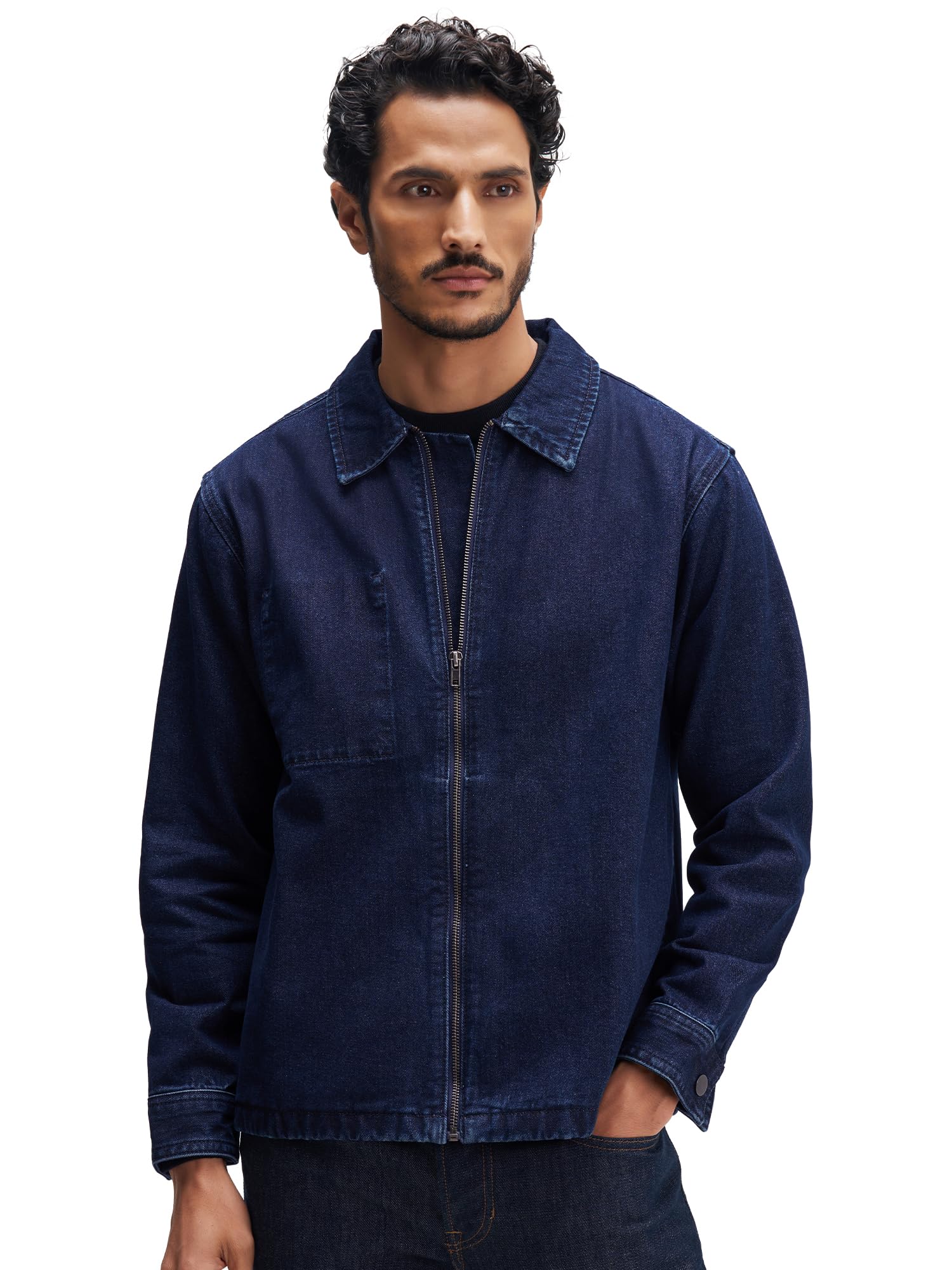 ジャケット・アウター HIM Buy XYXX Men's Cotton Denim Jacket| Long Sleeves| Solid-Regular