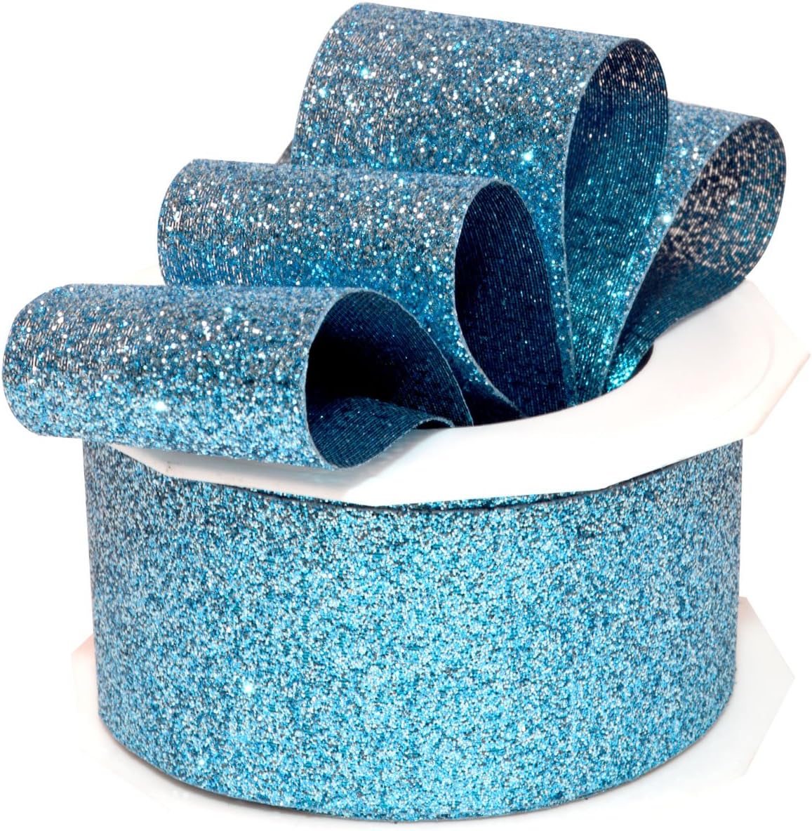 Morex Ribbon Princess Glitter Ribbon, Metallic, 1 1/2 inches by 100 Yards, Gold, Item 98509/00-634, 1 1/2" x 100 yd