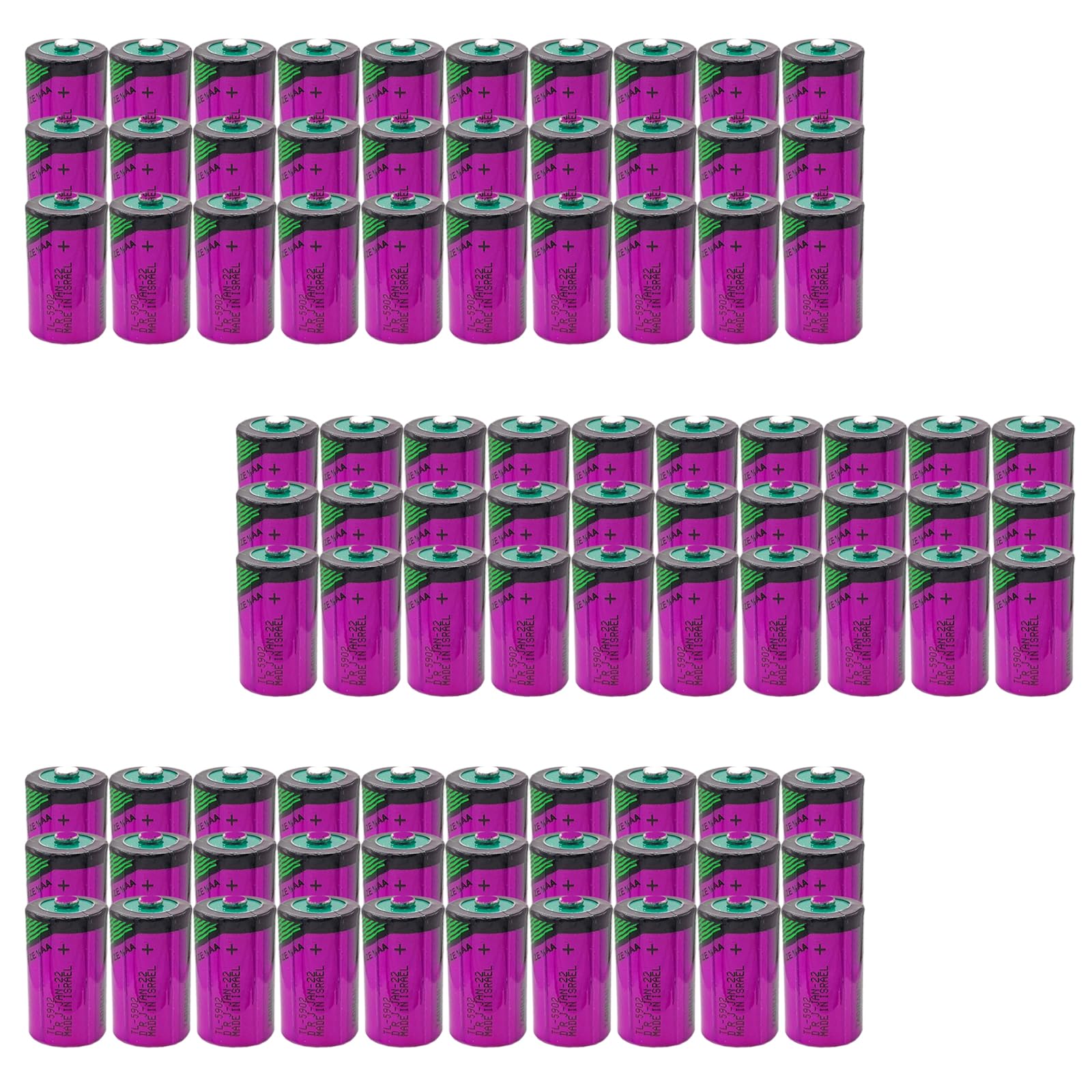 90 Pack 3 6v 1200mAh TL-5902 1 2AA Volt Lithium Battery Replacement for TL-5902 S TL-2150 S ER14250