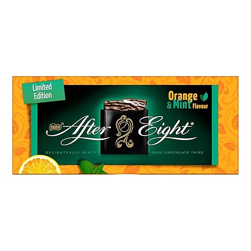 Miniatura 4 de After Eight Limited Edition - Delgados de chocolate (7.05oz, 5 unidades), color verde y naranja