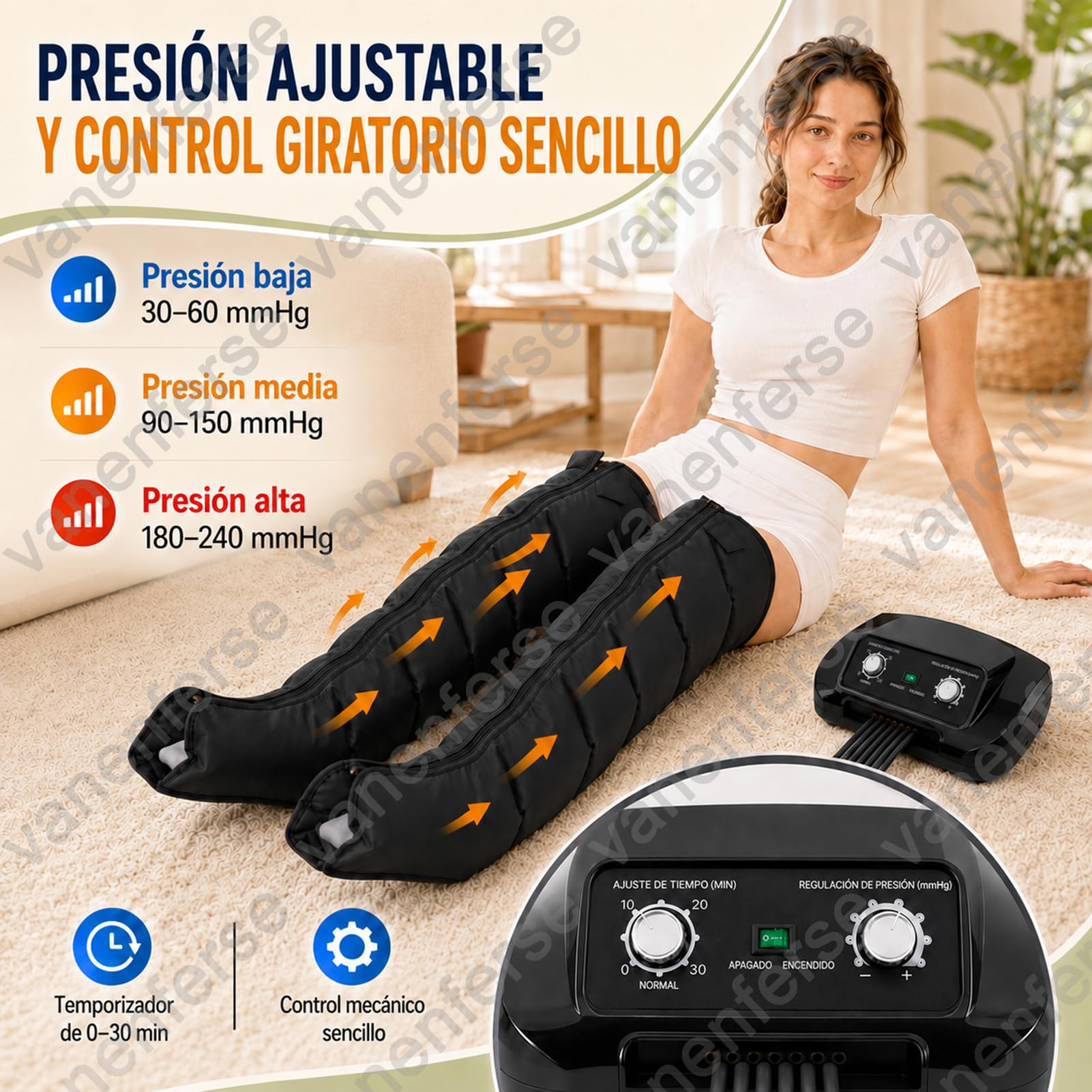Botas Presoterapia para Casa Piernas