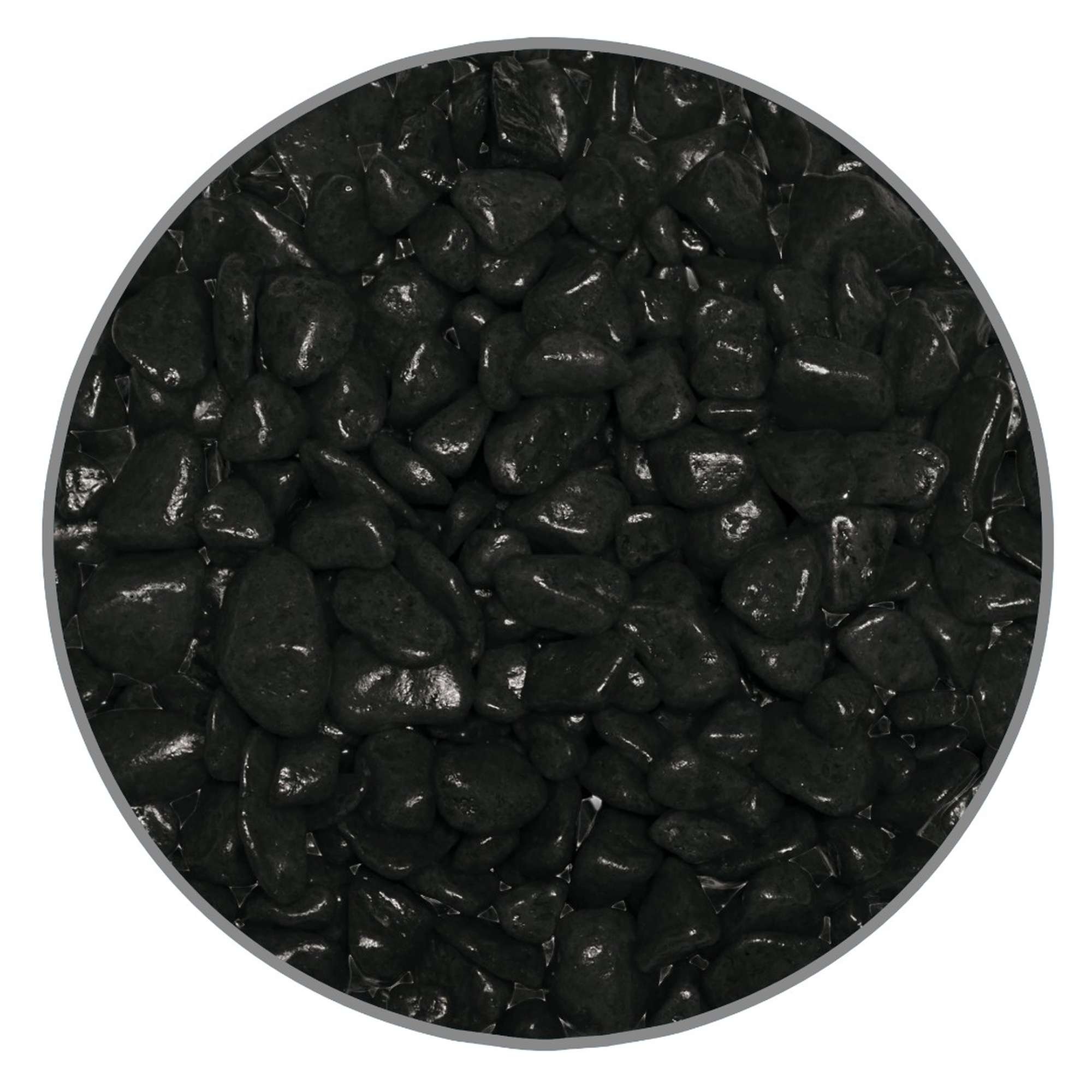 ICA GC74 Grava Premium Brillante, Negro