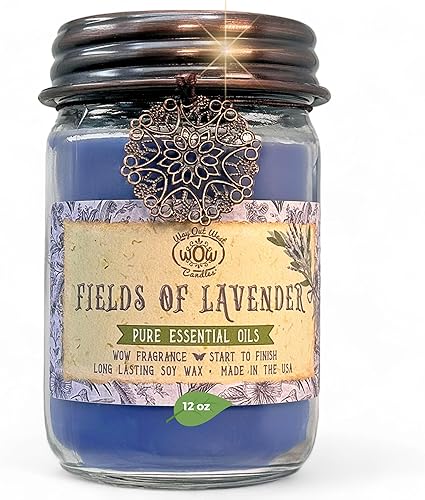 Miniatura 6 de Way Out West Candles Vela perfumada para el hogar  Vela en tarro de pino y piñón  Regalos de velas perfumadas  Velas de soja fragantes de larga