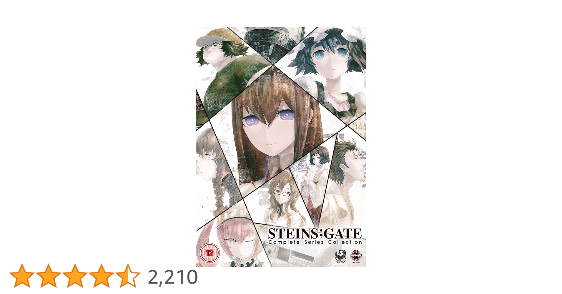 Steins;Gate/シュタインズゲート　1期+2期+劇場版　DVD全22巻 Amazon.co.jp: Steinsgate: Complete Series Part 1/: DVD
