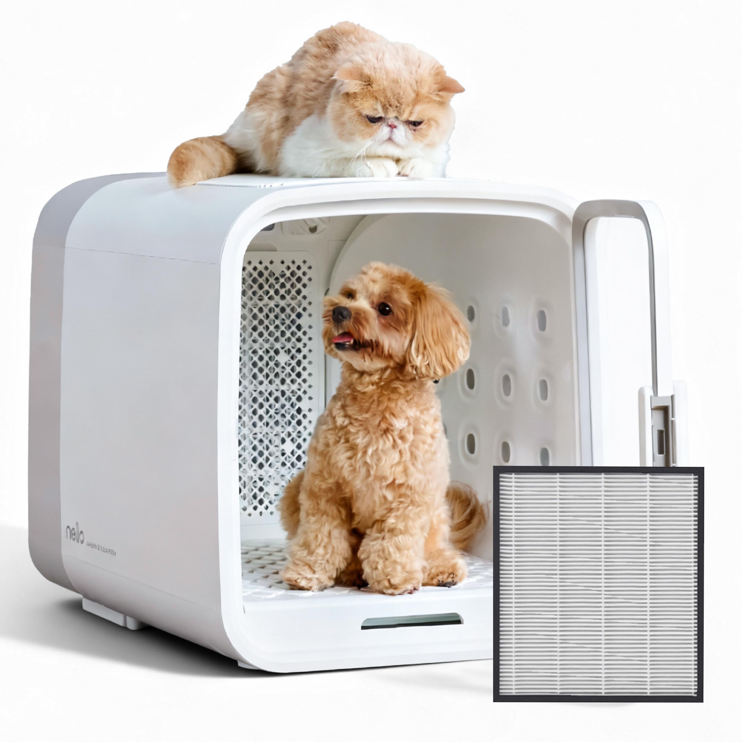 Amazon | nello ペットドライルーム＋Deo 日本製モーター2基搭載 獣