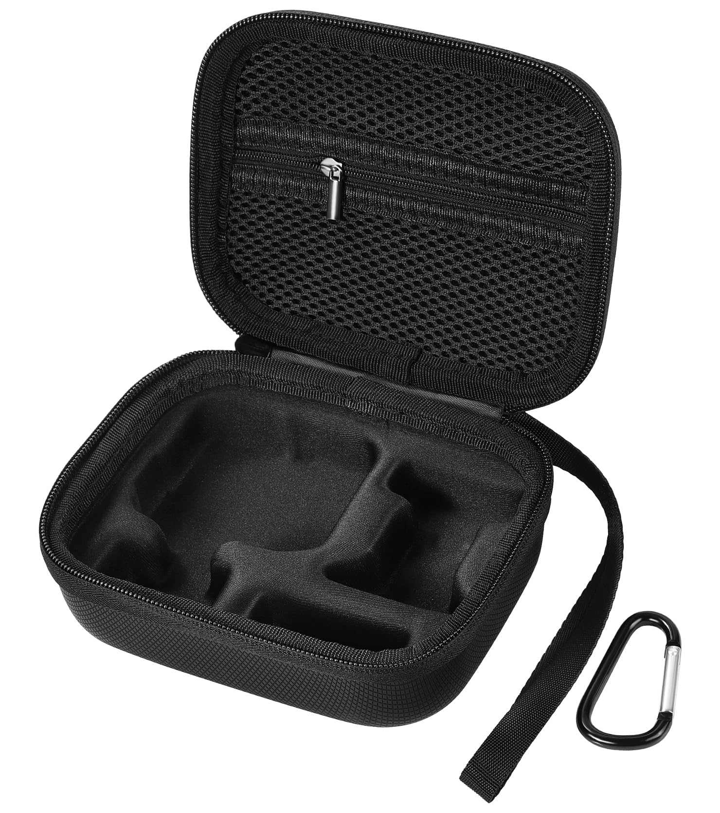 Tragetasche für DJI OSMO Nano, tragbare EVA-Hartschalen-Aufbewahrungstasche mit Metall-Karabiner, ultraleicht, stoßfest, verschleißfest, Outdoor-Reisetasche