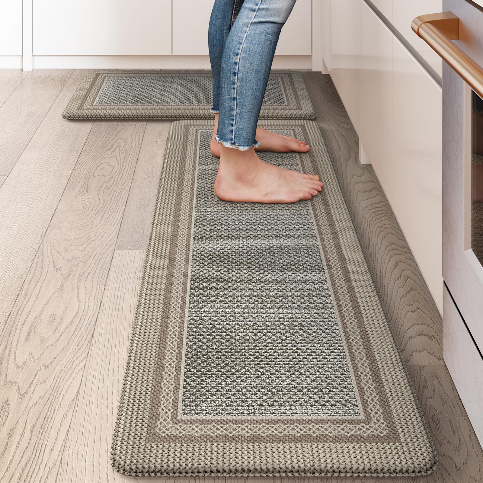 how to clean a foam kitchen mat