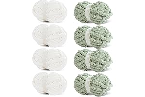 8 Pack Chunky Yarn for Knitting & Crocheting