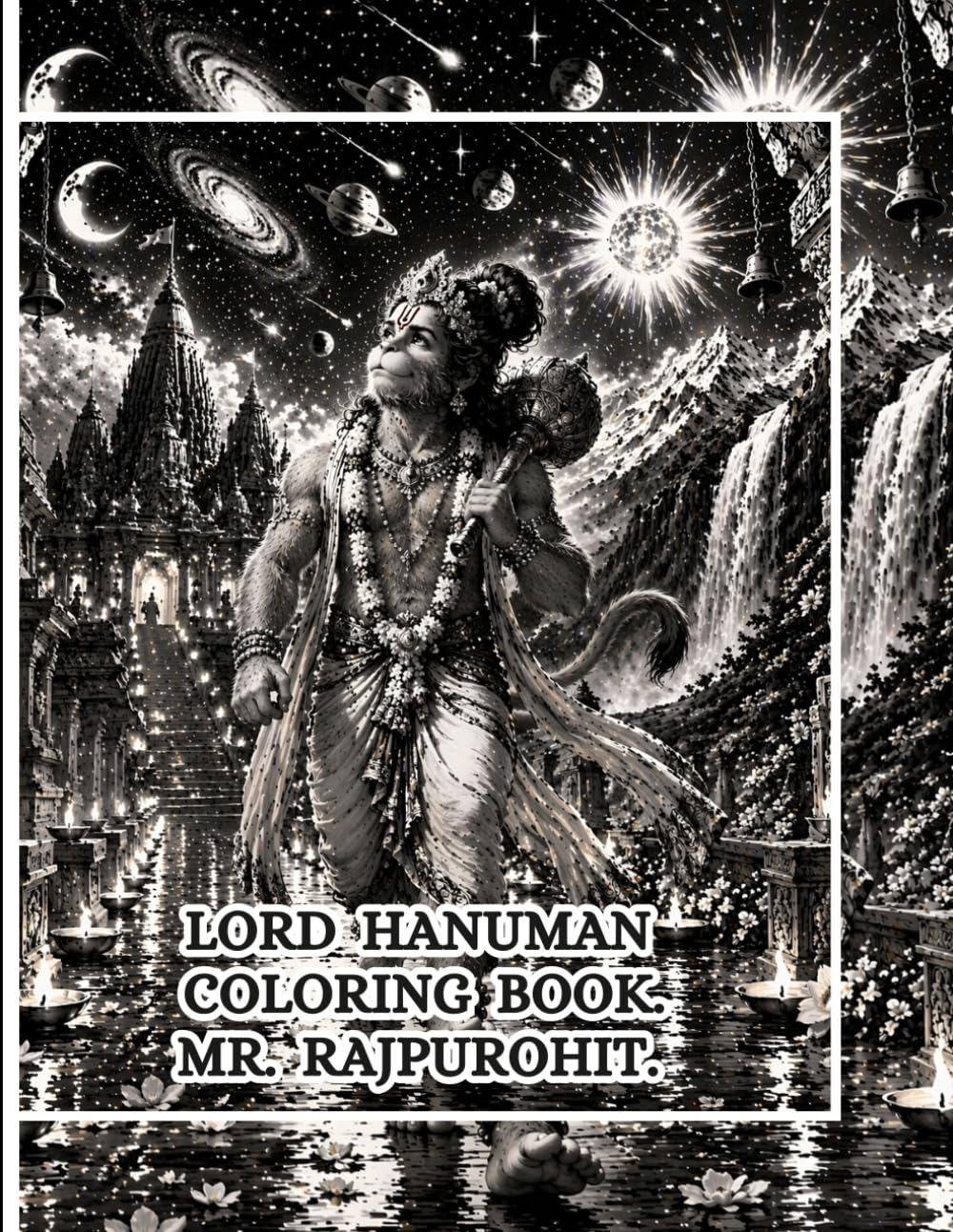 LORD HANUMAN COLORING BOOK.