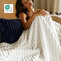 Vista 3 de Bedsure GentleSoft - Manta individual suave para cama - Mantas suaves y acogedoras para mujeres, lindas mantas pequeñas de forro polar para niñas