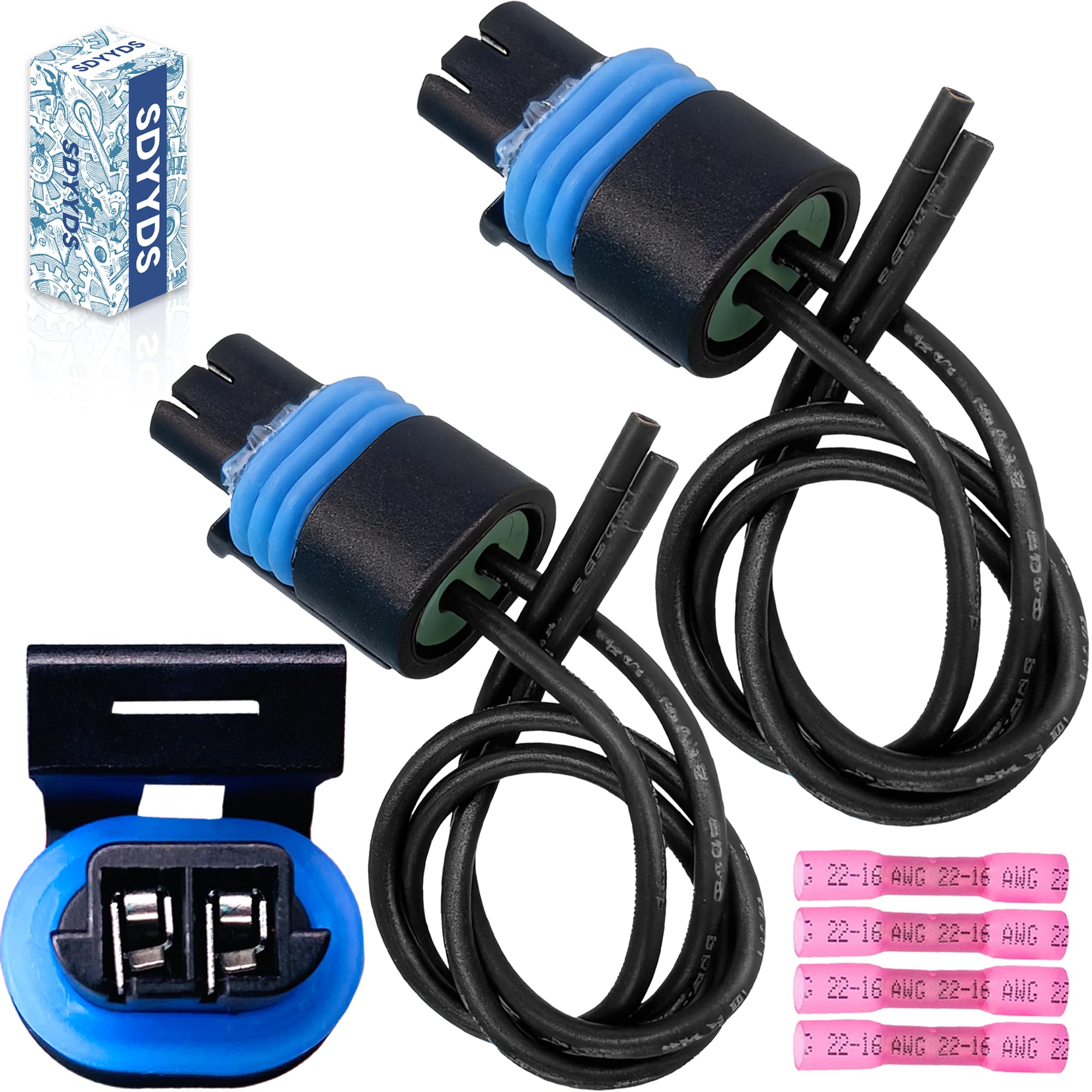 88987183, HP3840, PT2386 Lot de 2 faisceaux de connecteurs multi-usages, compatibles avec Chevrolet, Buick, Cadillac, Dodge, GMC et plus encore, remplace les numéros de pièce TX3A, 12101899