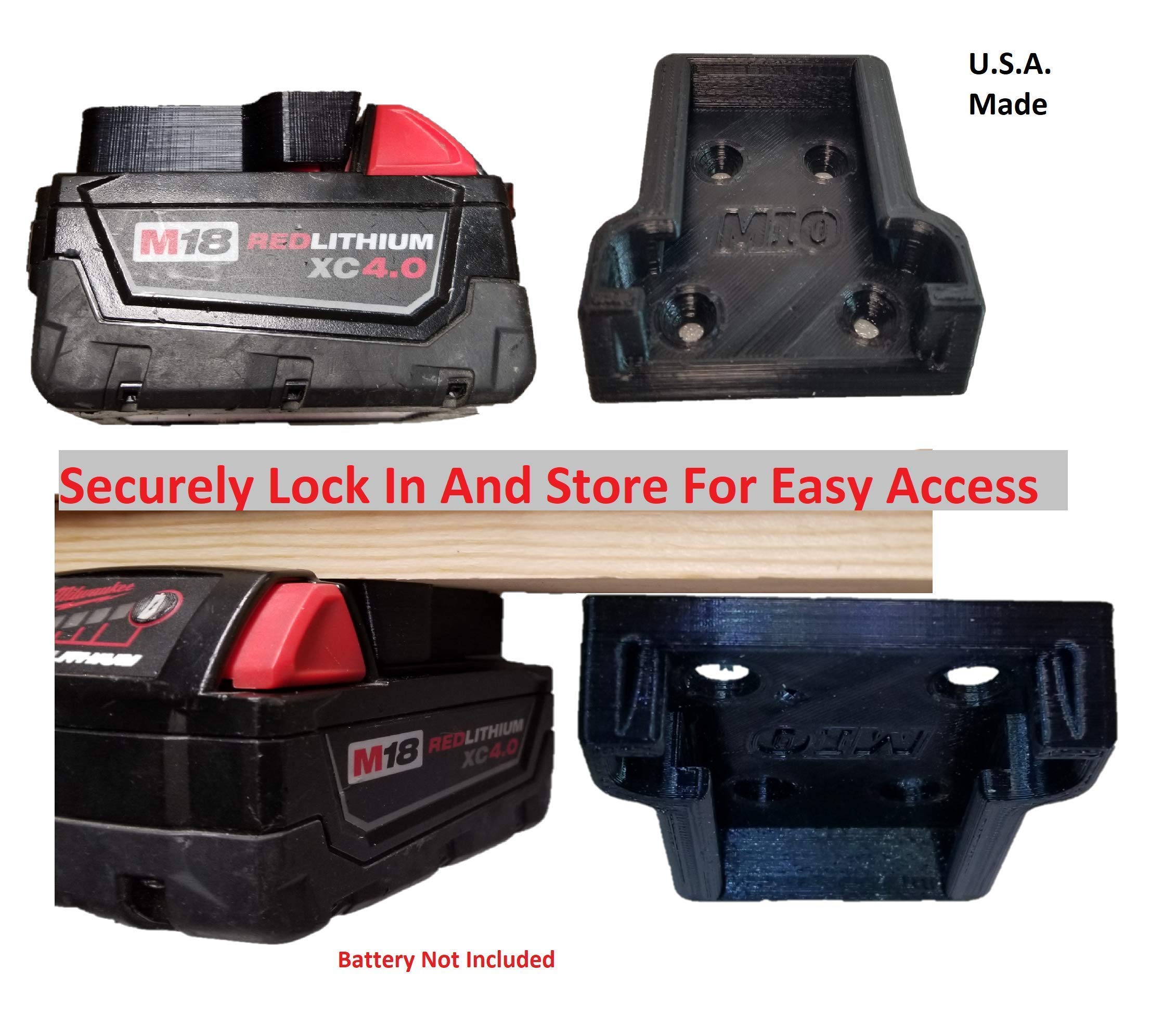 Buy Milwaukee M18 Tactical Battery Mount/Holder Milwaukee Packout