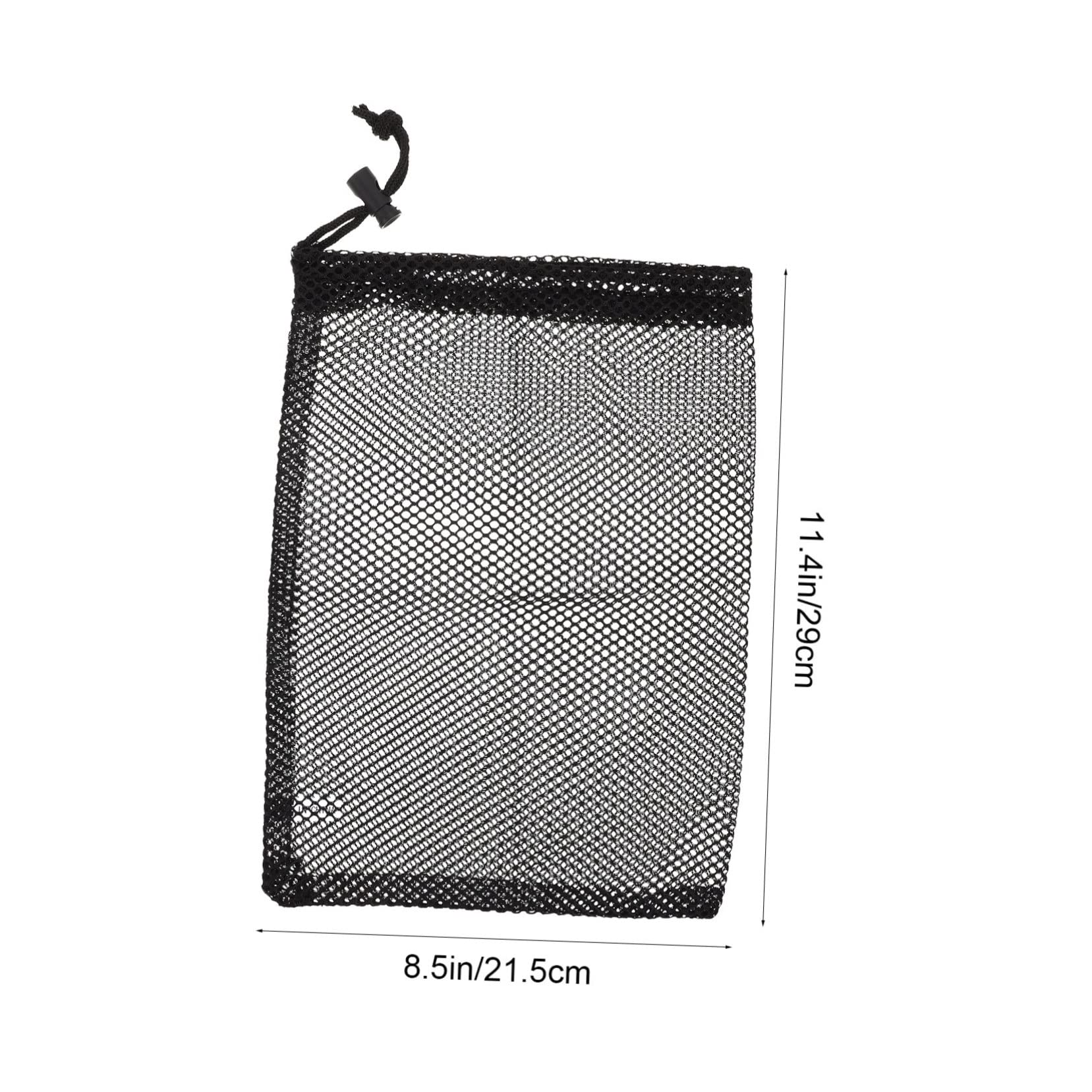 Gogogmee Golf Ball Storage Bag: 2pcs Mesh Pouch Drawstring for Golf Balls Ball Bag Organizer