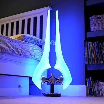 UKONICS Halo Floor LED Lamp Mains Powered Light-Up Blue Energy Sword Light [Energy Class B]