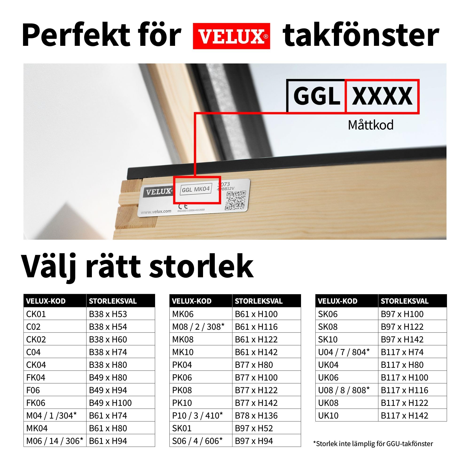Cocoon Dachfenster Verdunkelung S06 - Kompatibel mit VELUX - Sand | Dachfenster Rollo mit Thermobeschichtung - 100% Verdunkelnd - Leichte EasyClick Montage - Kompatibel mit VELUX Dachfenstern