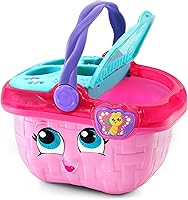Vista 3 de LeapFrog Cesta de Picnic Formas y Compartir (Empaque Libre de Frustraciones), Rosa