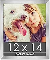 Vista 12 de Marco de 28 x 36 pulgadas de madera de peltre plateado con plexiglás acrílico UV, parte trasera de tablero de espuma y accesorios incluidos