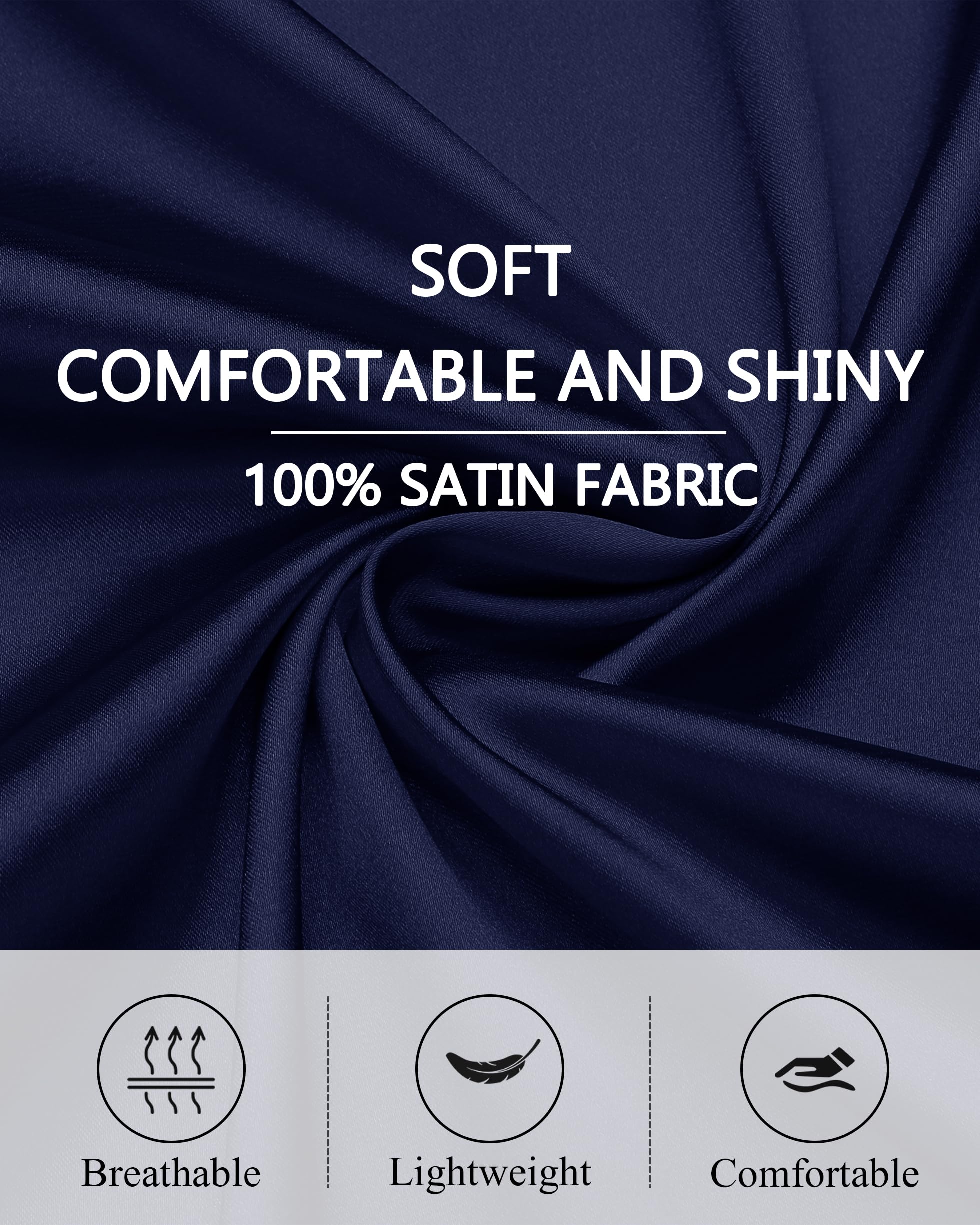 Sopesil Accappatoio da Donna Elegante Kimono Donna Accappatoio Lungo con Cintura e Tasche Adatto per Casa Spa Bagno S-XXL
