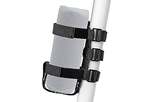 Waterproof Dual-Strap Speaker Mount for Golf Carts