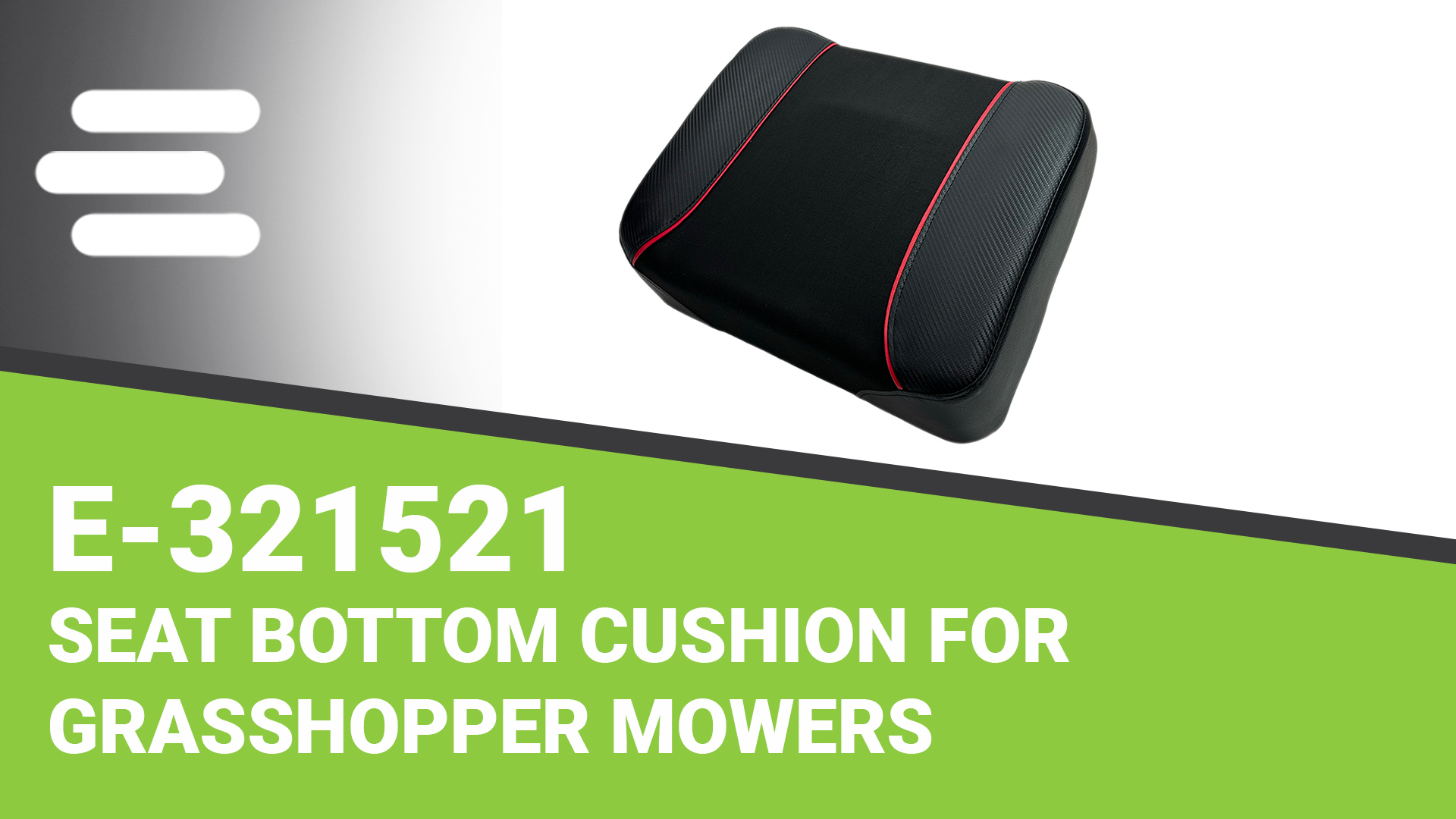 Amazon.com: E-321521 DirectFit™ Seat Bottom Cushion for