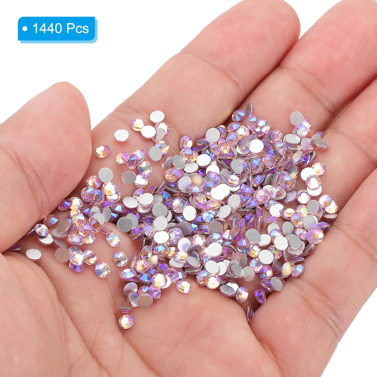 PATIKIL SS12/1440Pcs Glass Diamante Rhinestone - Image 4
