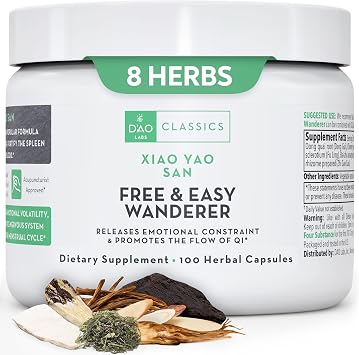 DAO Labs Free & Easy Wanderer - Xiao Yao San - Herbal Capsules. 100 Herbal Capsules