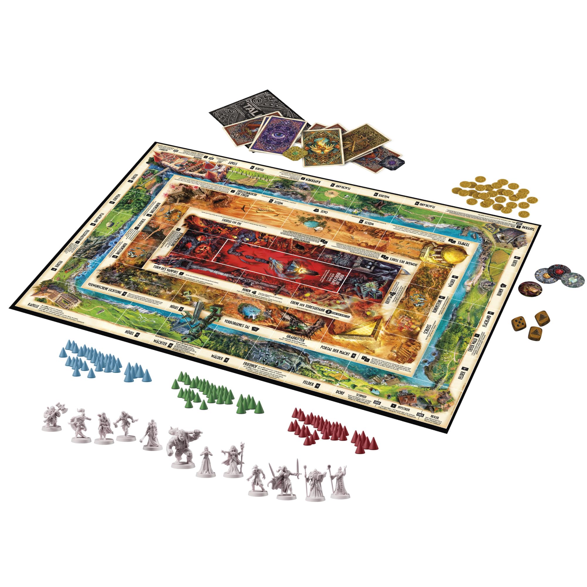 Talisman: Magische Quest gra planszowa, 5. edycja - wersja niemiecka