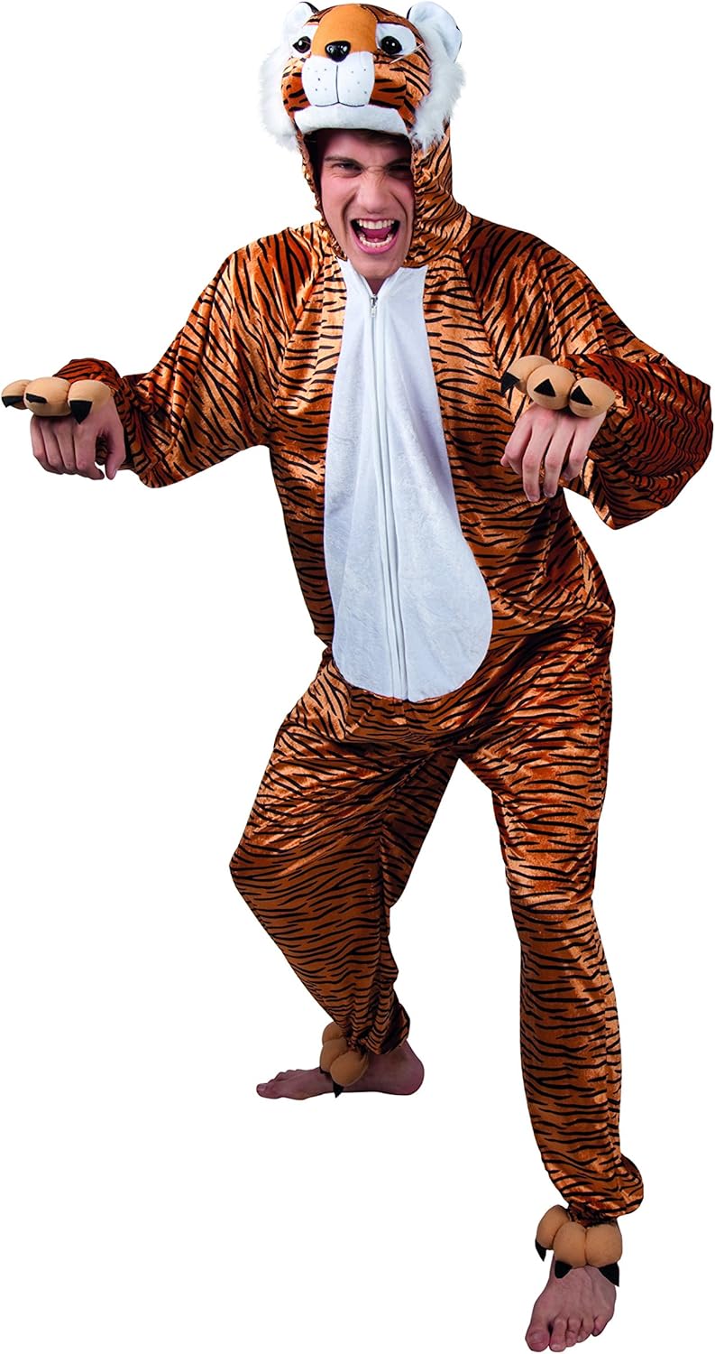 Boland Plush Jumpsuit Animal XL Marrone/Nero