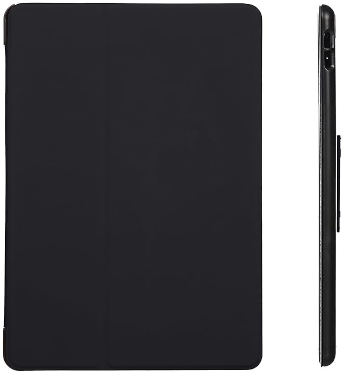 AmazonBasics New iPad Pro 2017 Smart Case Auto Wake/Sleep Cover, Black