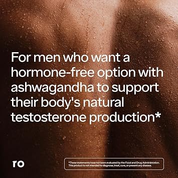 Ro Testosterone Support for Men, 120 Tablets