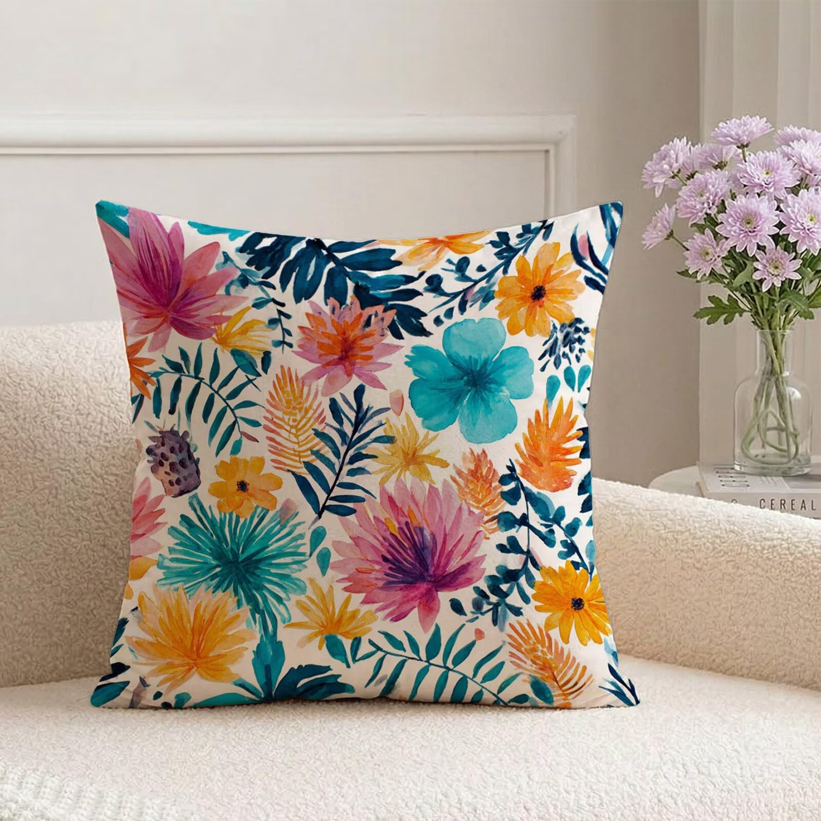 Coussin exterieur impermeable en velours double face haut de gamme