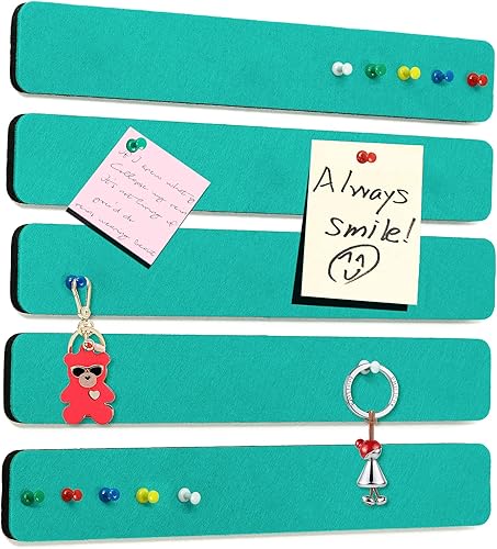 Vista 11 de Tablón de anuncios de fieltro, tablero de corcho de 15.7'' x 11.8'' para dormitorios, oficinas, decoración de pared del hogar, tablero de corcho