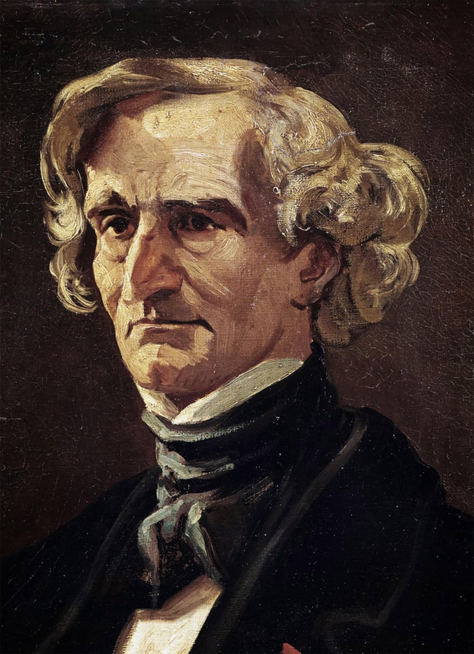 SERENDIPITP Aesthetic Poster Photo Wall Print Retro Picture Portrait of Hector Berlioz by Andre Gill Modern Wall Artwork for Home Decor 60x90cm