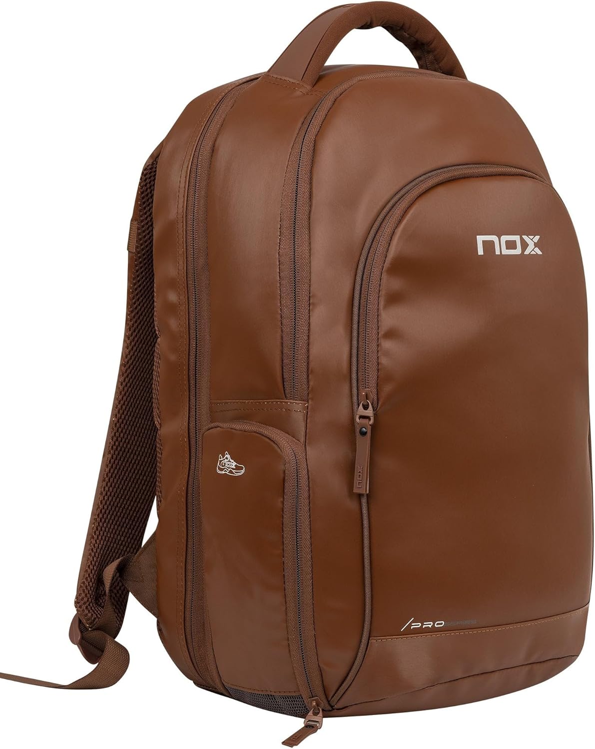 NOX Padel Backpack PRO SERIES | 28L Capacity Padded Racket & Laptop Protection | Ventilated Footwear Pocket & Padded Straps