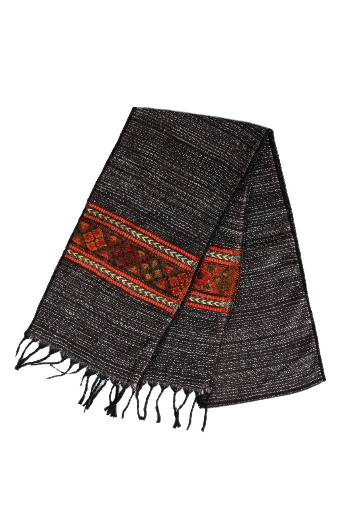 mukhaksh (Pack of 1 Men Boys Warm Woolen Heavy Winter Grey Muffler-picture-26