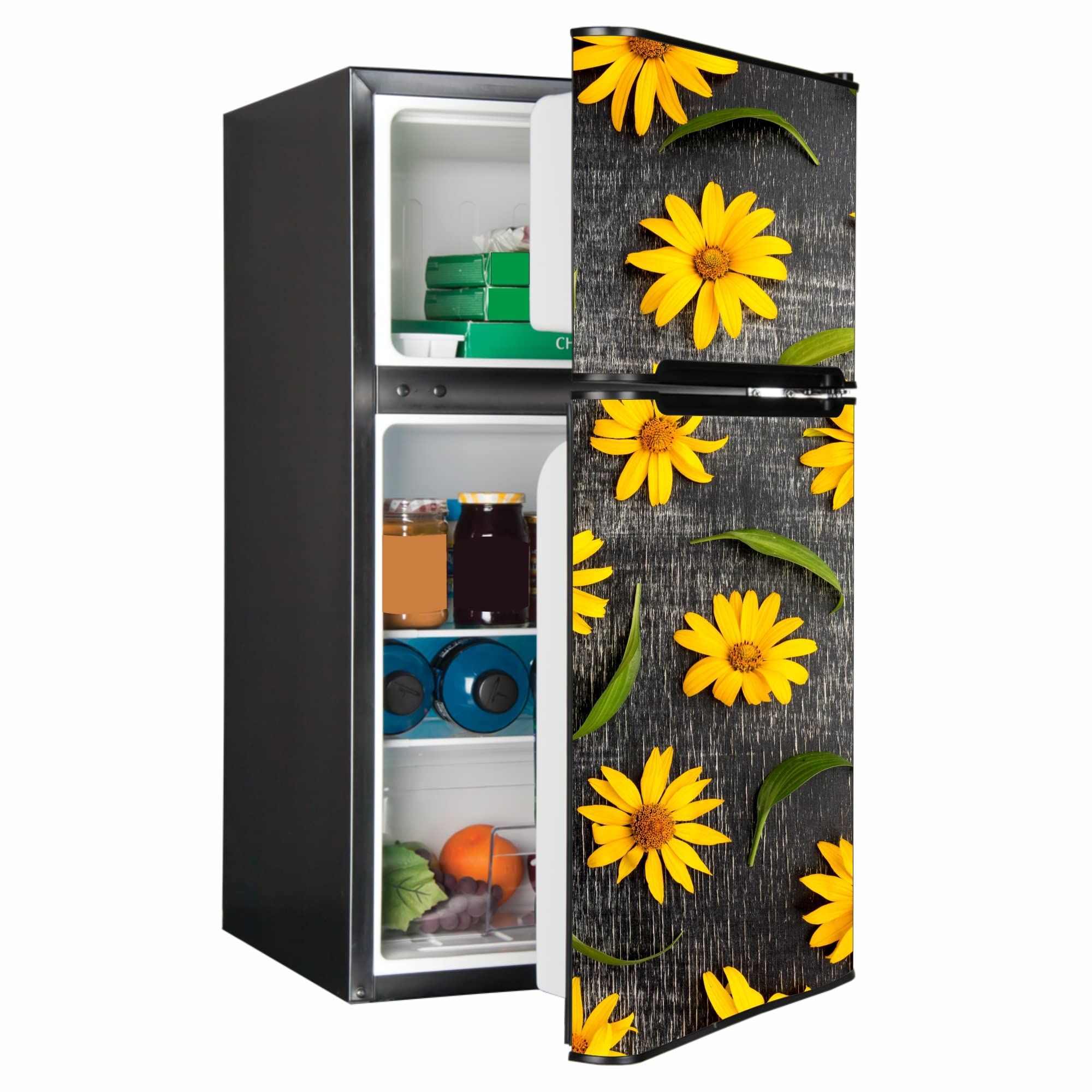 Sai WallBazaar Decorative Single Door, Double Door Fridge Sticker/Wallpaper Poster (Self Adhesive Vinyl)_21 (Design10) (B0B68QNR8C) Amazon Price History, Amazon Price Tracker
