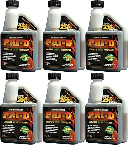 Miniatura 10 de Estabilizador de combustible: tratamiento concentrado de combustible de gasolina para motores de 2 y 4 tiempos para tratar 256 galones. PRI-G