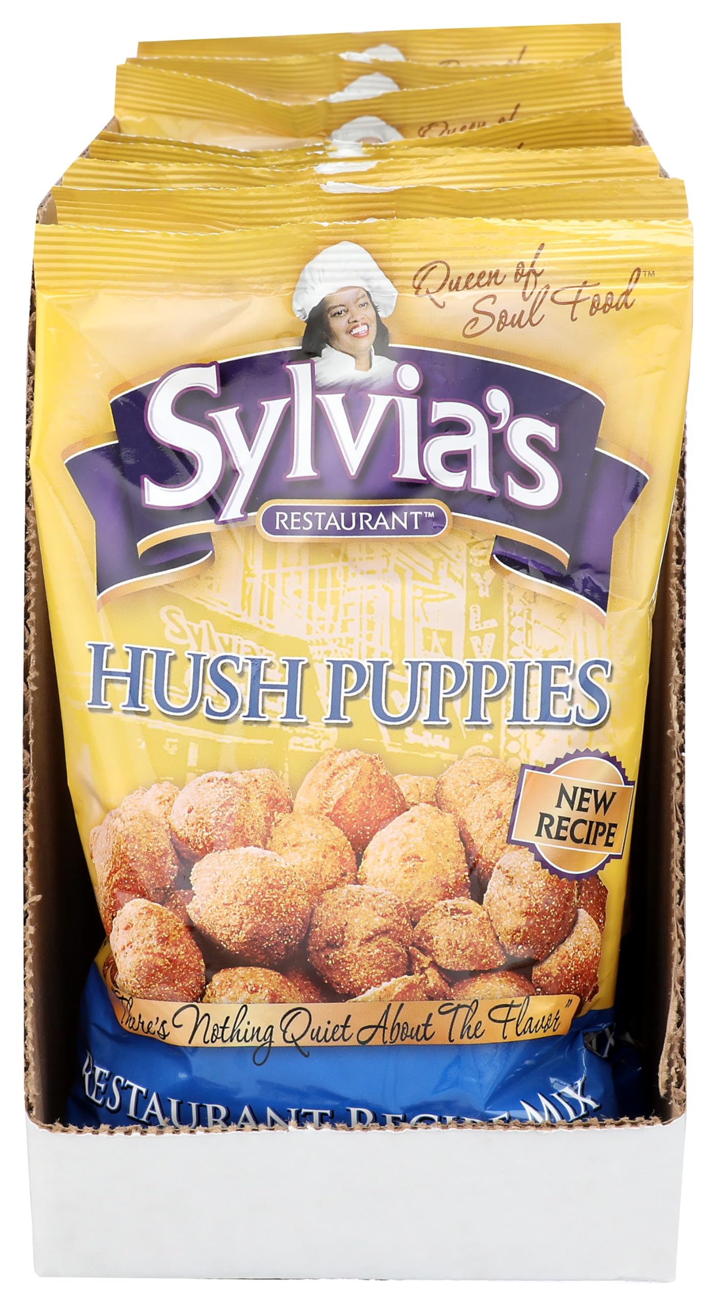 Sylvia's Hush Puppies Mix, 10 Ounce Packages (Pack of 9)