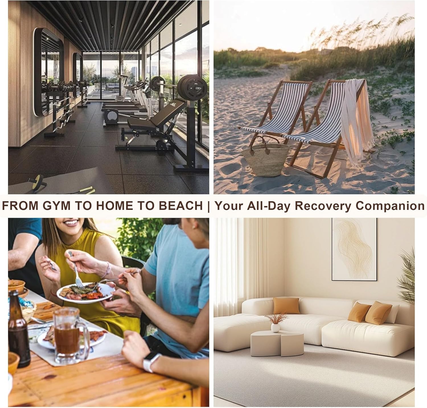 Recovery Sandals with 2 Replaceable Insoles - 2025 Arch Support Slippers for Men & Women, Orthopedic Open-Toe Walking Shoes for Plantar Fasciitis, Heel & Back Pain Relief, Sports & Daily Wear - Image 8