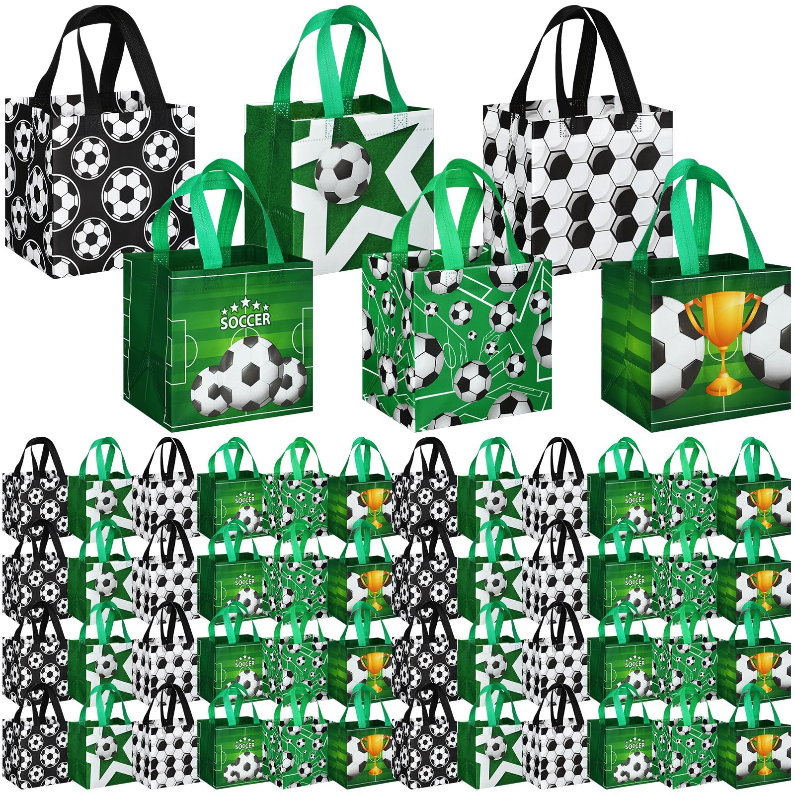 Amazon.com: Kigeli 60 Pcs Soccer Treat Goodie Bag Soccer