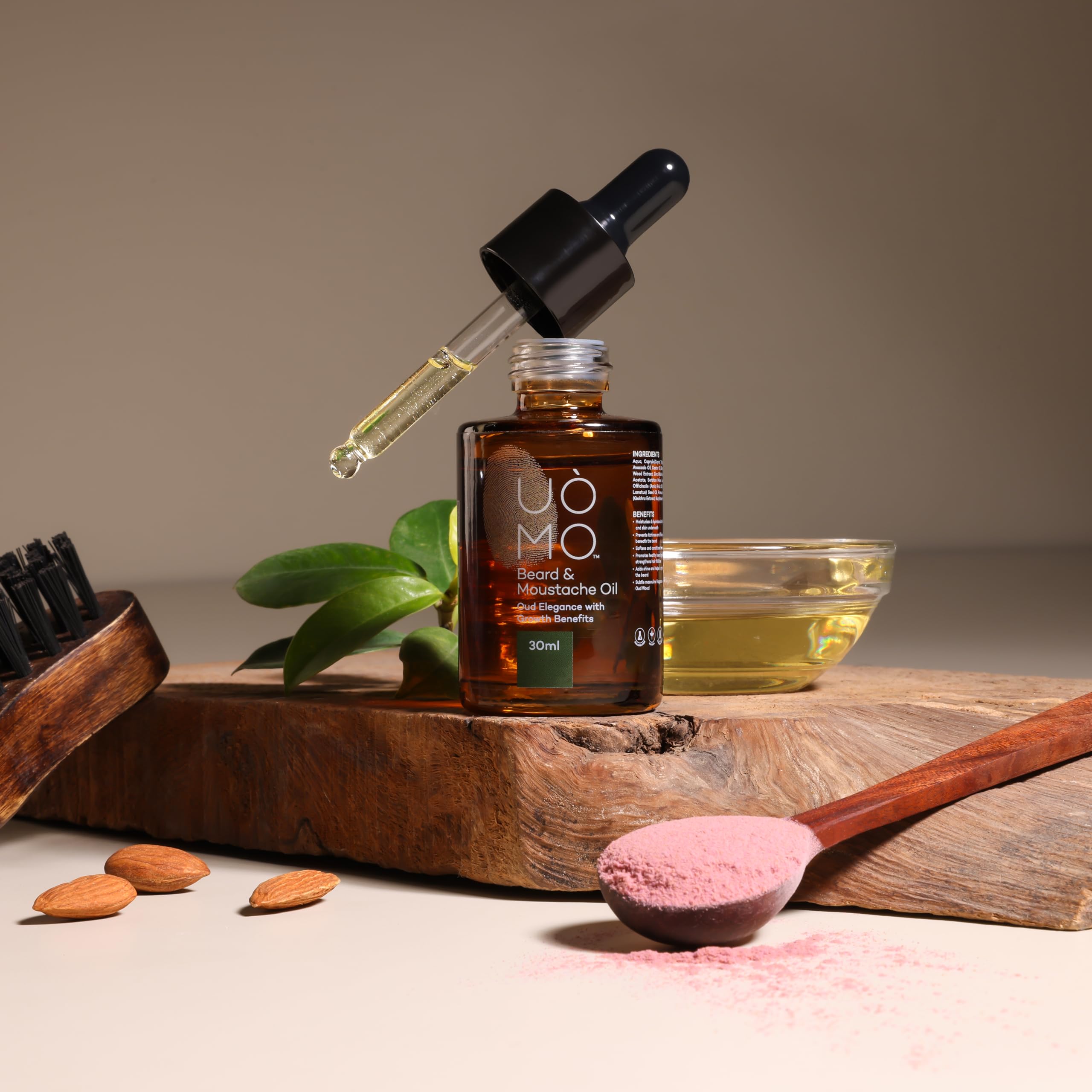 UOMO Men Beard & Moustache Growth Oil, 30ml, Natural Hair Oil for Thicker & Longer Beard, Beard Oil for Uneven, Patchy, Fast & Healthy Beard Growth (B0D3M4PLJL) Amazon Price History, Amazon Price Tracker