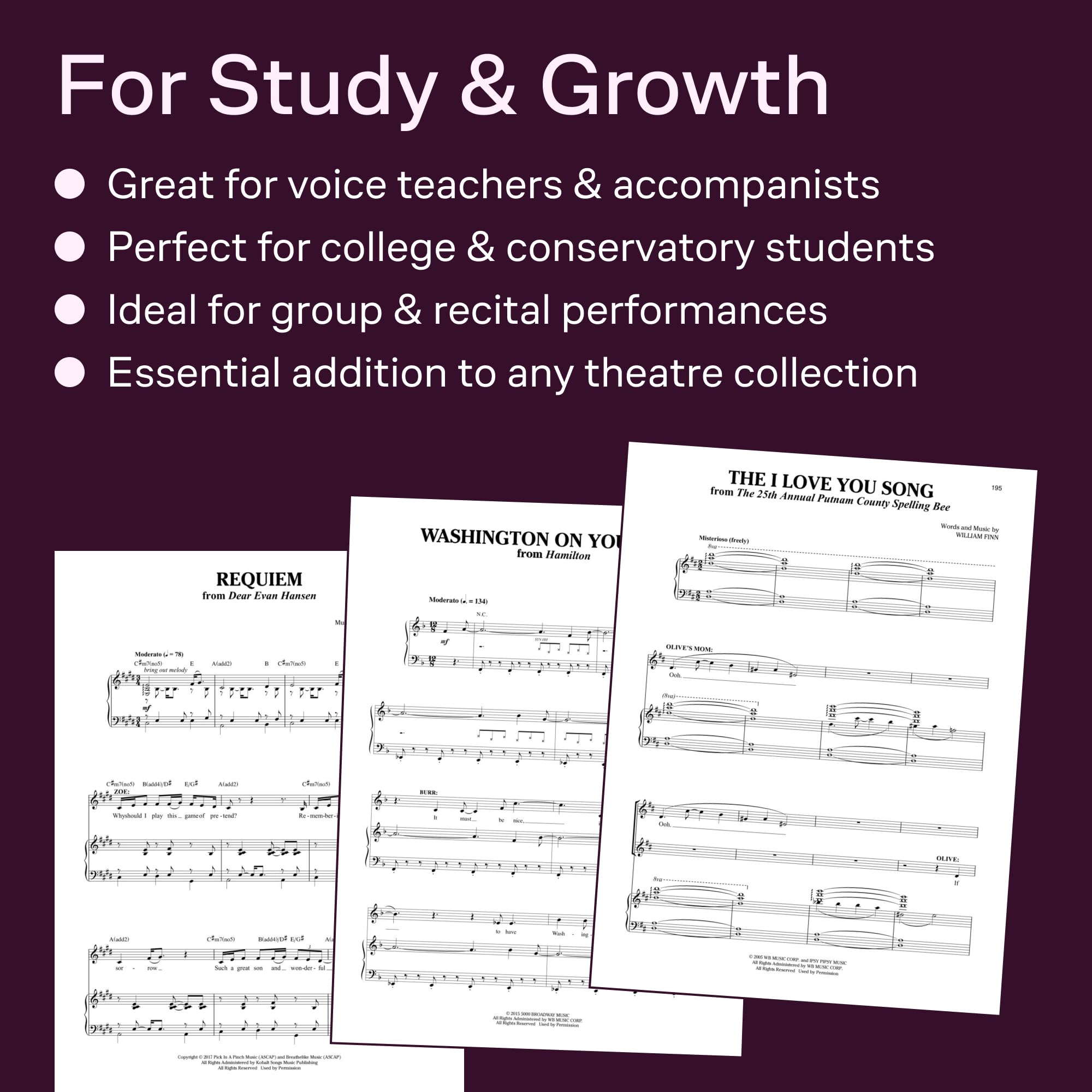 The Singer's Musical Theatre Anthology: Trios - Book/Online Audio: 20 Trios for Various Voice Combinations [With CD (Audio)]