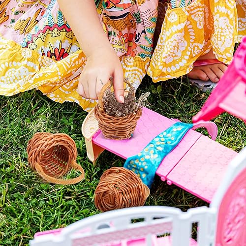 Miniatura 8 de Juego de 8 piezas de juguetes adorables para manualidades, para el hogar, granja, escritorio, cesta de decoración, accesorios de picnic de Navidad,