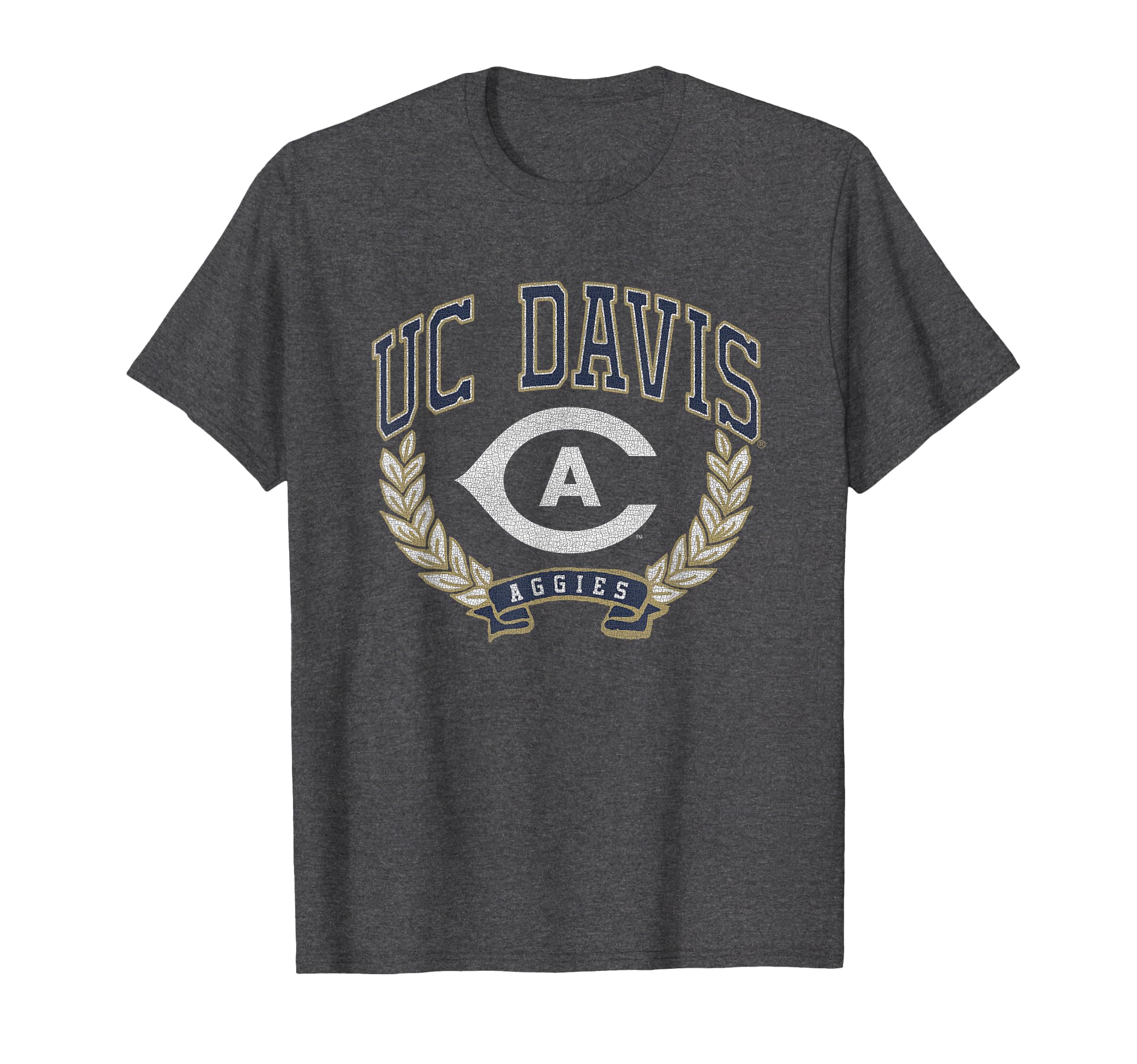 UC Davis Aggies Victory Vintage Dark Heather T-Shirt