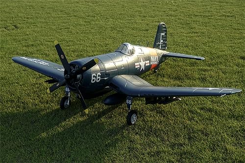 Miniatura 6 de Fms Avión Rc Plane 6 canales Control remoto Avión Racing Warbird 1700MM (66.9") Envergadura F4U Corsair V3 sin Reflex V2 RC Aviones para adultos PNP